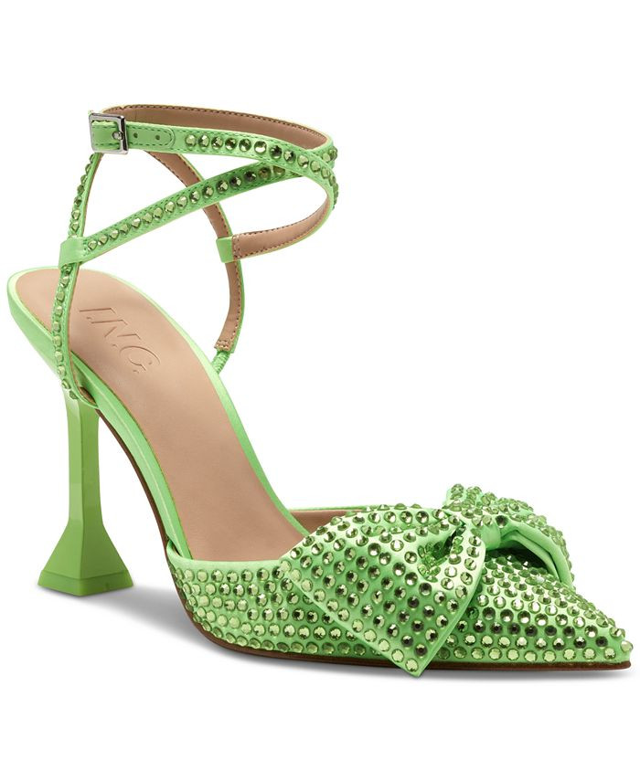 INC International Concepts Stefia Bow Pumps, Created for Macy's & Reviews - Heels & Pumps - Shoes... | Macys (US)