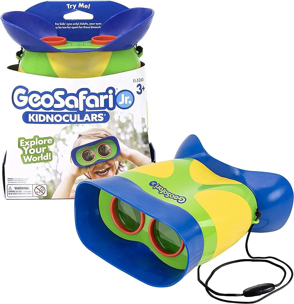 Educational Insights GeoSafari Jr. Kidnoculars, Binoculars for Toddlers & Kids, Gift for Toddlers... | Amazon (US)