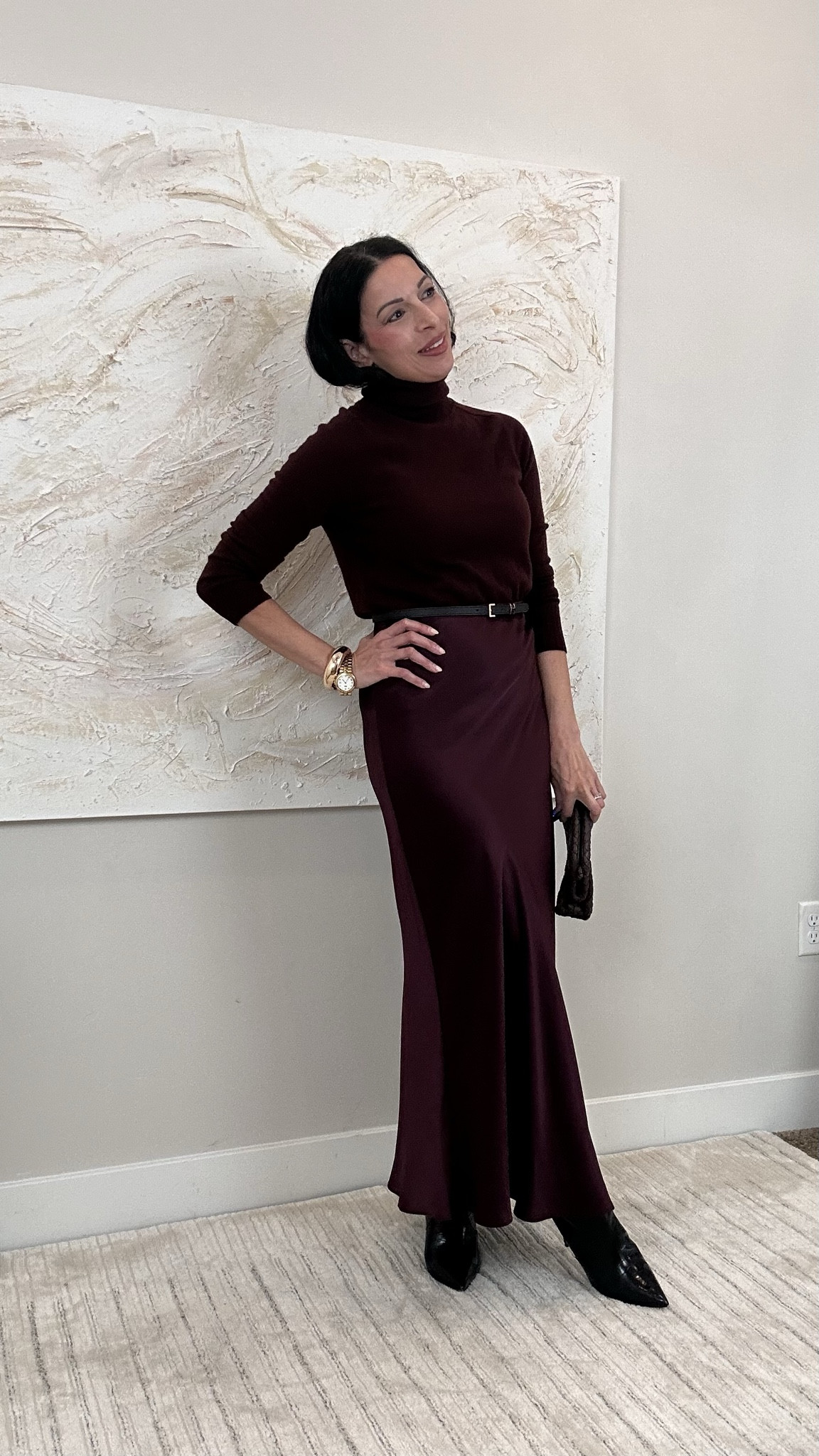 Monochrome burgundyy

#LTKStyleTip #LTKSeasonal #LTKOver40