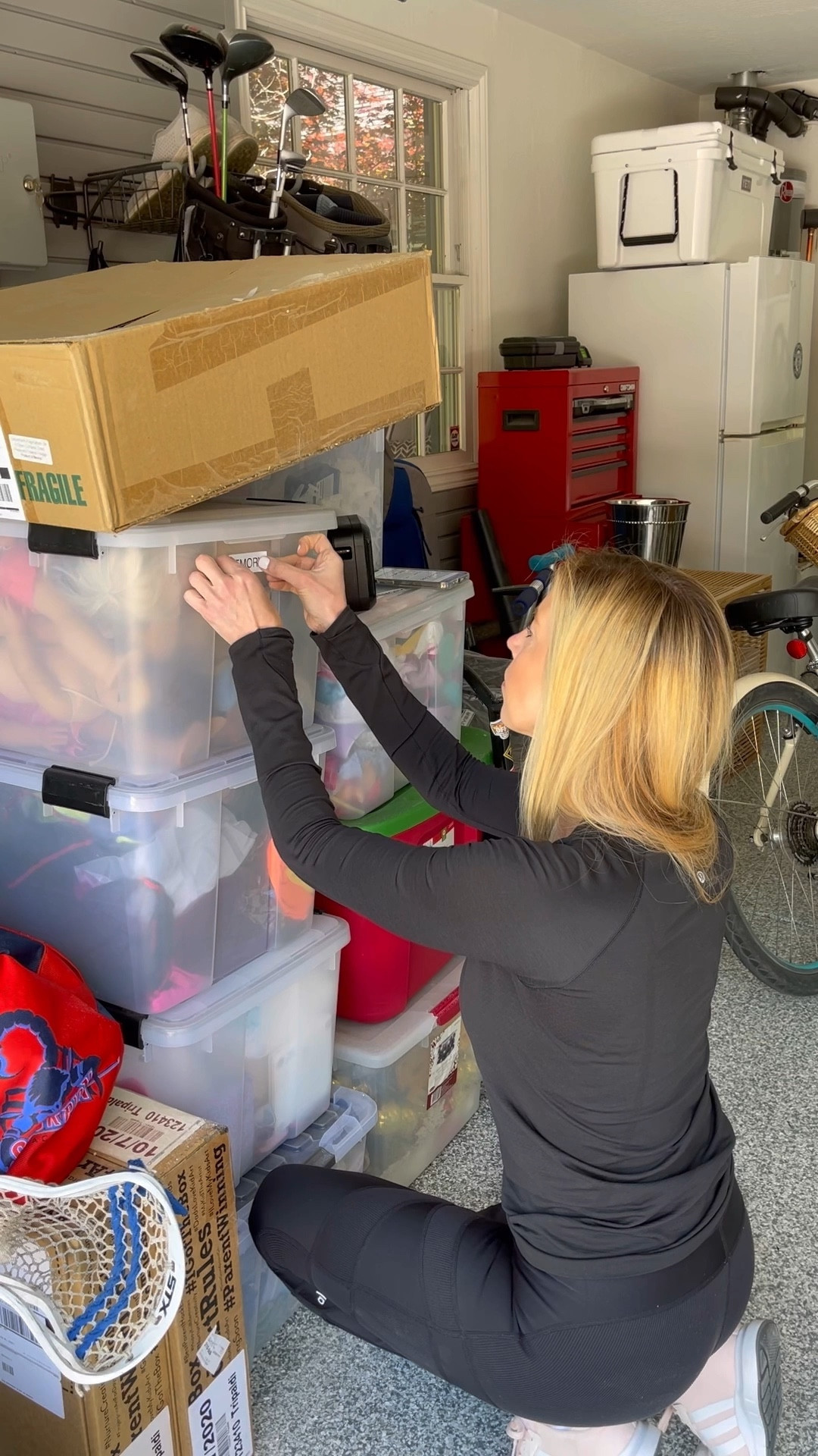 This is my go-to label maker for garage projects! This cube is Bluetooth enabled and prints a label that is 1 inch thick as well as standard sizes. The 1 inch thick label is great for garage bins, especially if you are placing them on overhead racks. 

It’s essentially a two in one printer so that you don’t have to have a separate one that prints labels that are a half inch. The app also offers all sorts of fonts and options for printing.  

#LTKhome #LTKfamily #LTKVideo