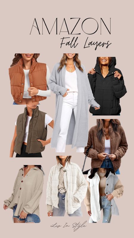 These jackets, dusters and vestsare perfect for layering this fall!

#LTKSeasonal #LTKstyletip #LTKworkwear