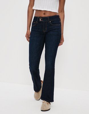 AE Next Level Low-Rise Kick Bootcut Jean | American Eagle Outfitters (US & CA)