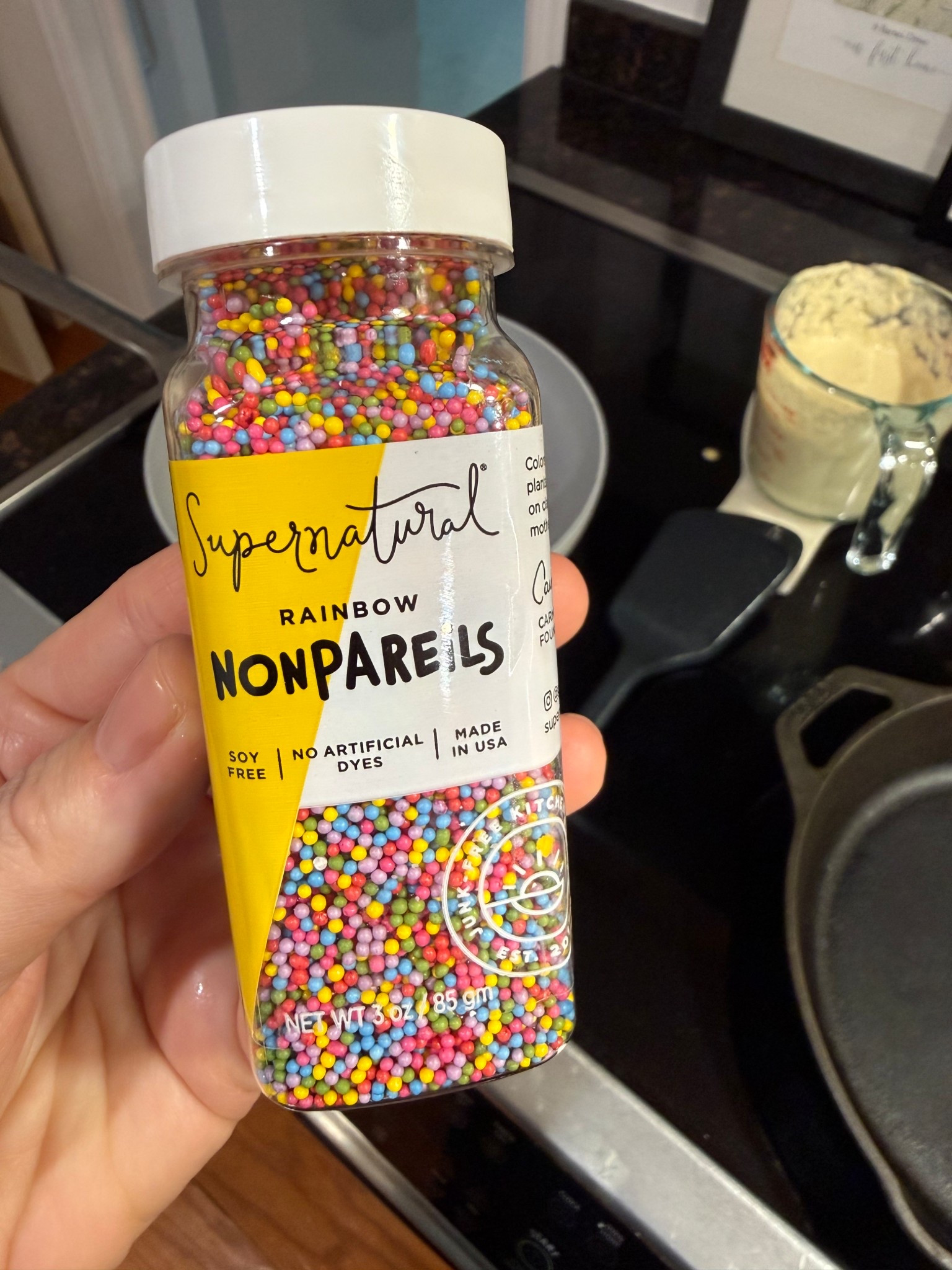 at least when they ask for sprinkles with breakfast, you can feel good about them! made in the us, colored wit vegetables + soy free 🌈

#LTKKids #LTKmomlife