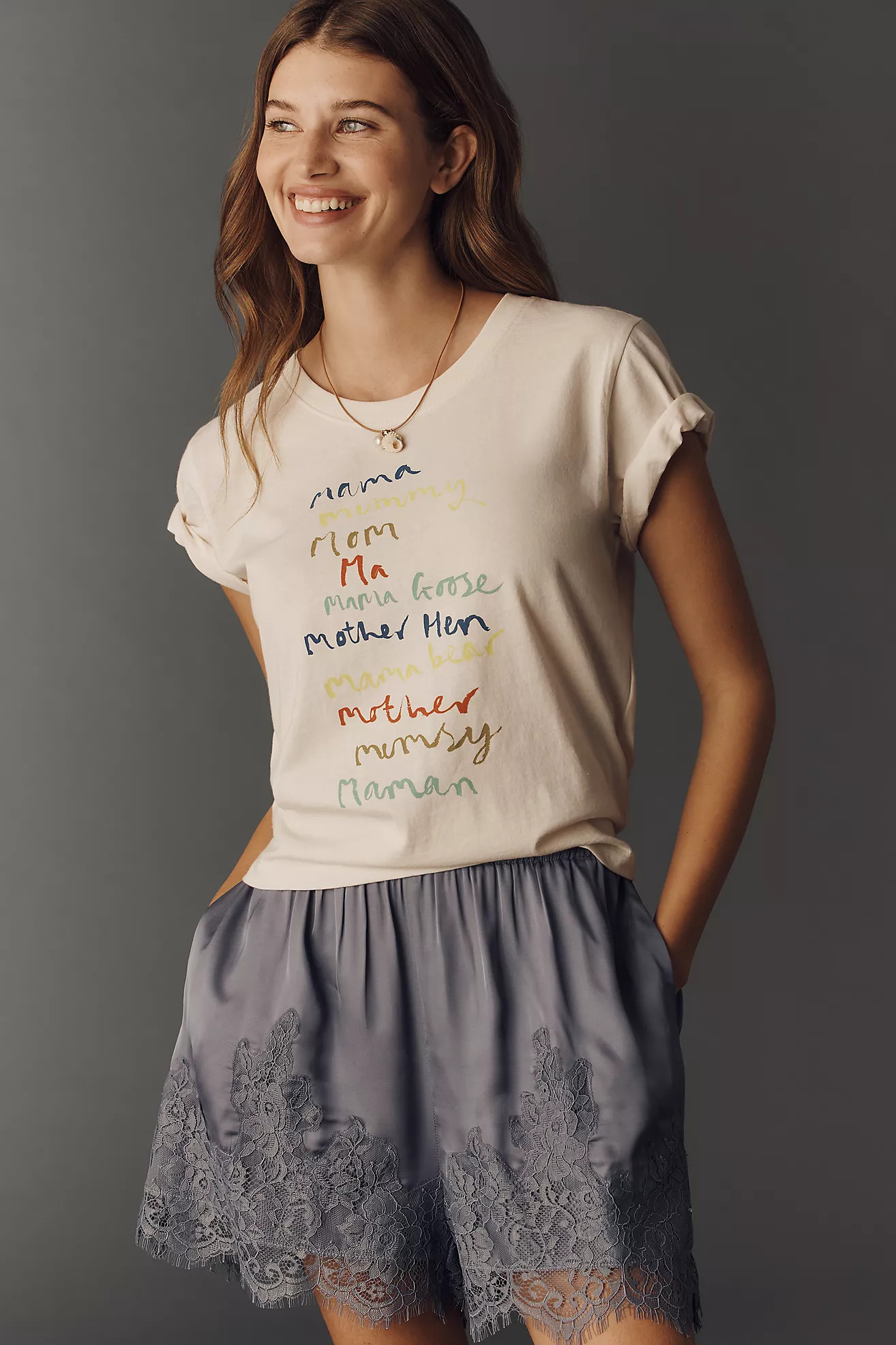 By Anthropologie x Olivia Sewell Cotton Tee | Anthropologie (US)