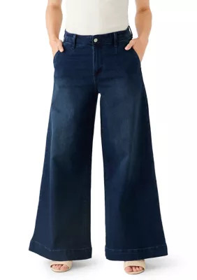 Petite Wide Leg Trousers | Belk