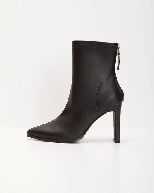 Janelle Faux Leather Ankle Boots | VICI Collection