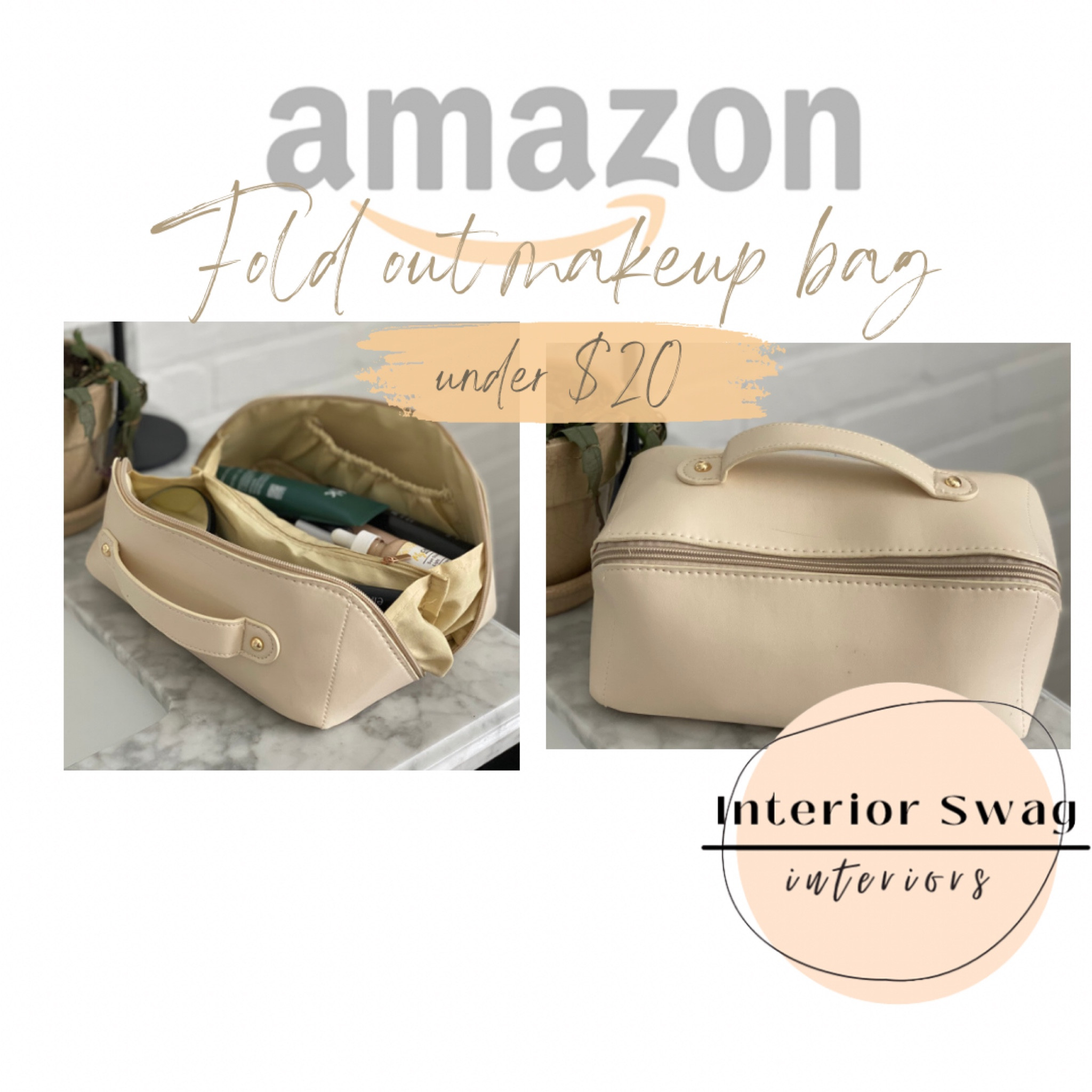 Fold out makeup bag amazon 

#LTKunder50 #LTKFind #LTKbeauty