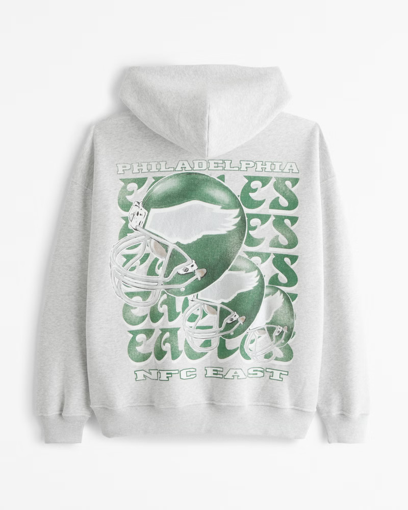 Philadelphia Eagles Graphic Popover Hoodie | Abercrombie & Fitch (US)