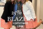 Gibson look blazer sale! 25% off the knit blazers in the notch collar, double breasted or moto style. Today only 5/1

After today 10% off Gibson look with code NANETTE10

I’m wearing size large in the day dress. Comes in different colors, solids and prints. It’s flattering on all! 

#LTKmidsize #LTKover40 #LTKfindsunder100