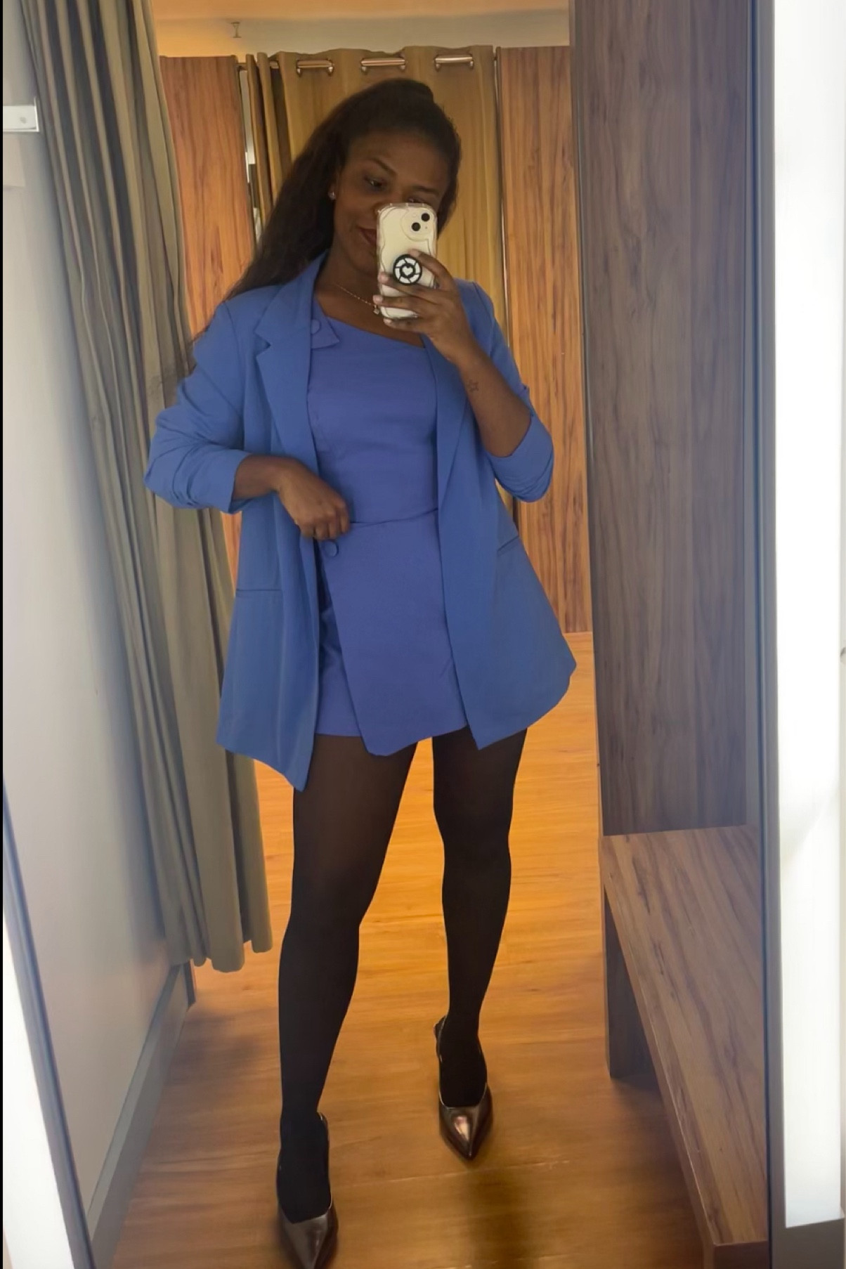 O tipo de look monocromático que não tem erro! 😉💙🤌🏾