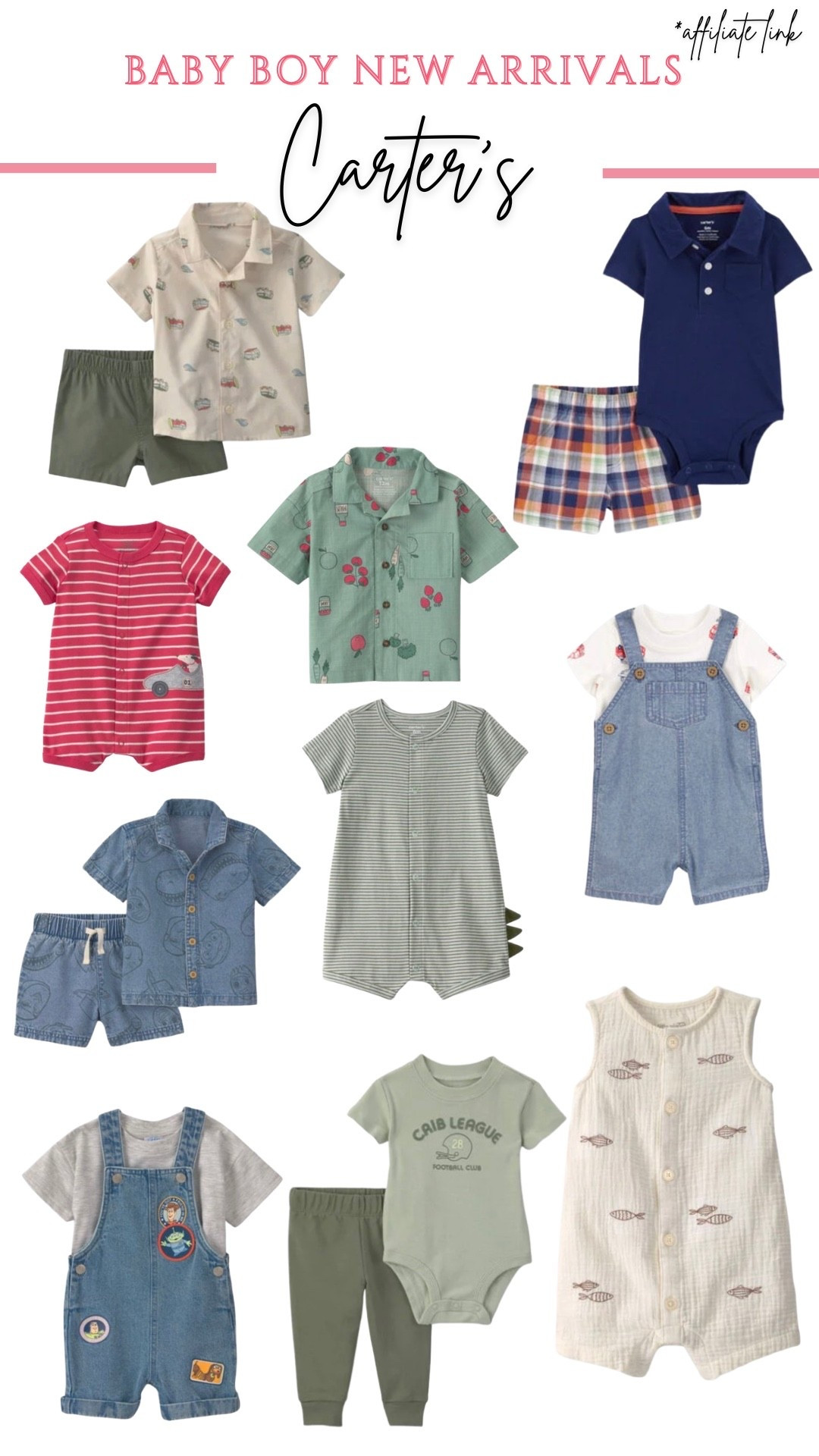 Baby boy new arrivals from Carter’s! Summer outfits for baby boy

#LTKmomlife #LTKKids #LTKBaby