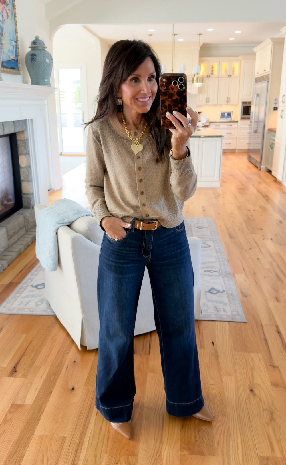 Sunday Style 
Cardigan - small
Denim-2

#LTKSeasonal #LTKOver40