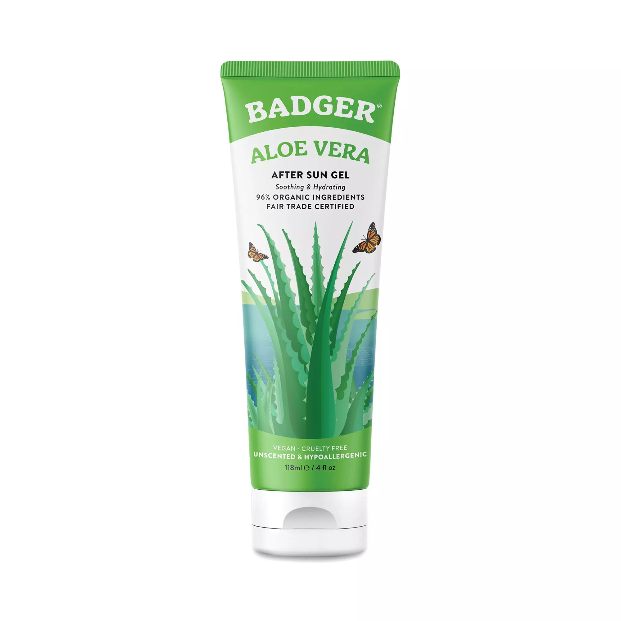 Badger Aloe After Sun Gel 4 oz tube | Thrive Market