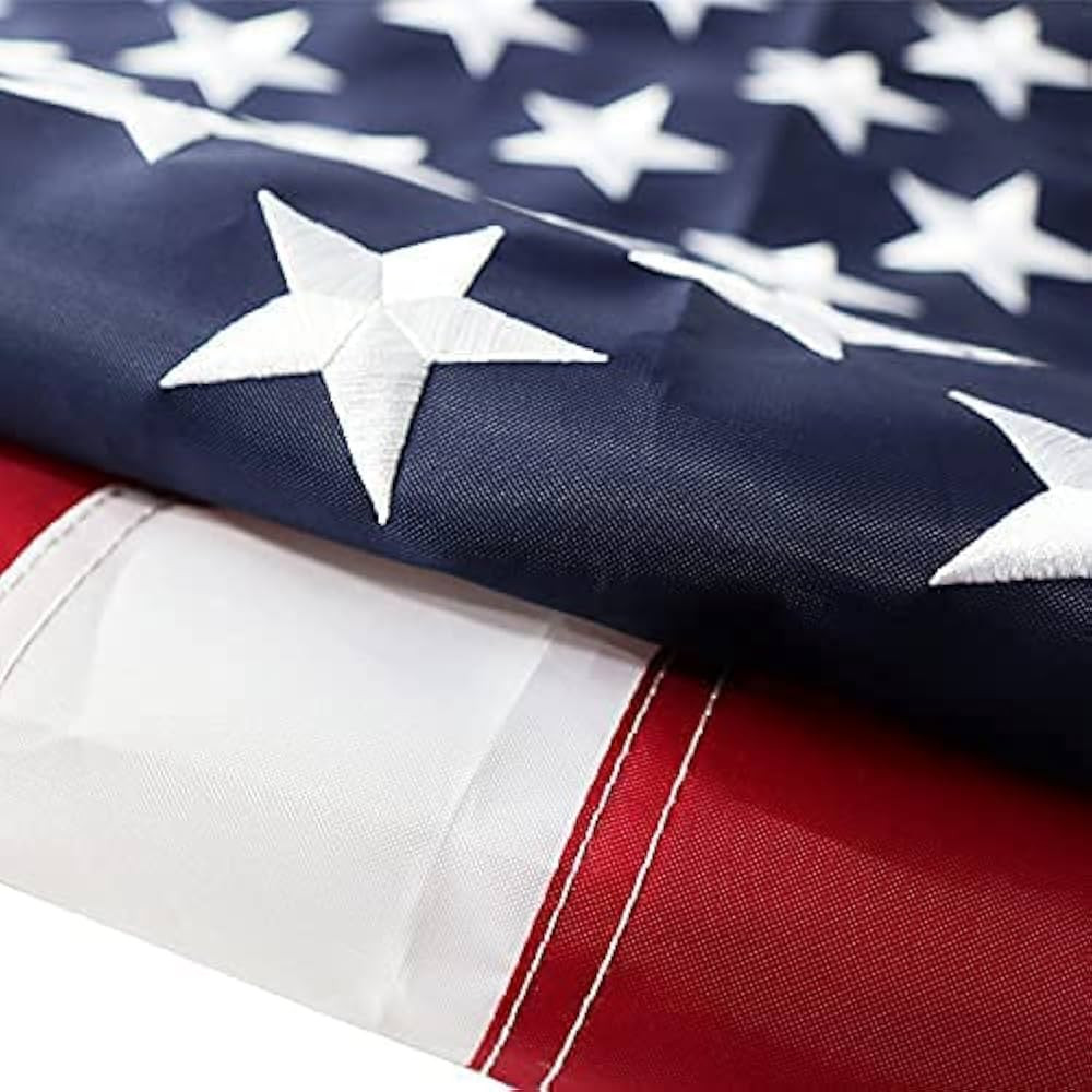 American Flag 8x12 FT USA Outdoor Brass Grommets Foot Heavy duty US Flags Oxford Material with Em... | Amazon (US)