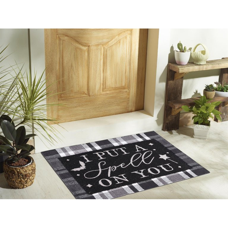 Halloween Outdoor Entryway Coir Mat, "I Put a Spell on You", 18 in x 30 in, by Way To Celebrate | Walmart (US)