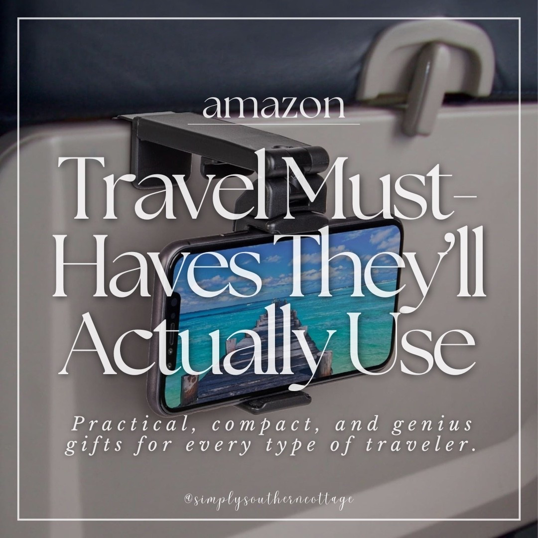 Travel must-haves from Amazon they’ll actually use!!

Amazon, Amazon finds, travel finds, travel essentials, airport essentials, airport finds, gift guide, gift guide for her, gift guide for him, gift guide for the traveler 




#LTKGiftGuide #LTKOver40 #LTKTravel