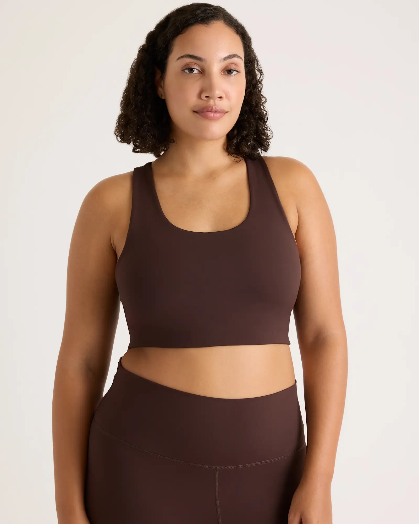 Ultra-Form Scoop Neck Longline Bra | Quince