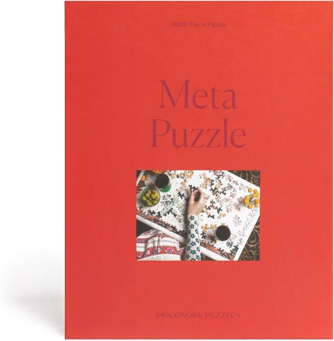 Puzzles Meta Puzzle 1000 Piece Puzzle for Adults, Challenging Jigsaw Puzzle with Puzzle Imagery, ... | Amazon (US)