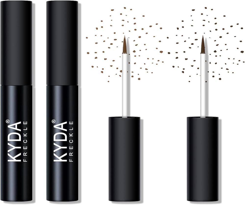 KYDA 2 Colors Liquid Freckle, Natural Freckle Makeup Pen, Longlasting Face Freckle Liquid Makeup,... | Amazon (US)