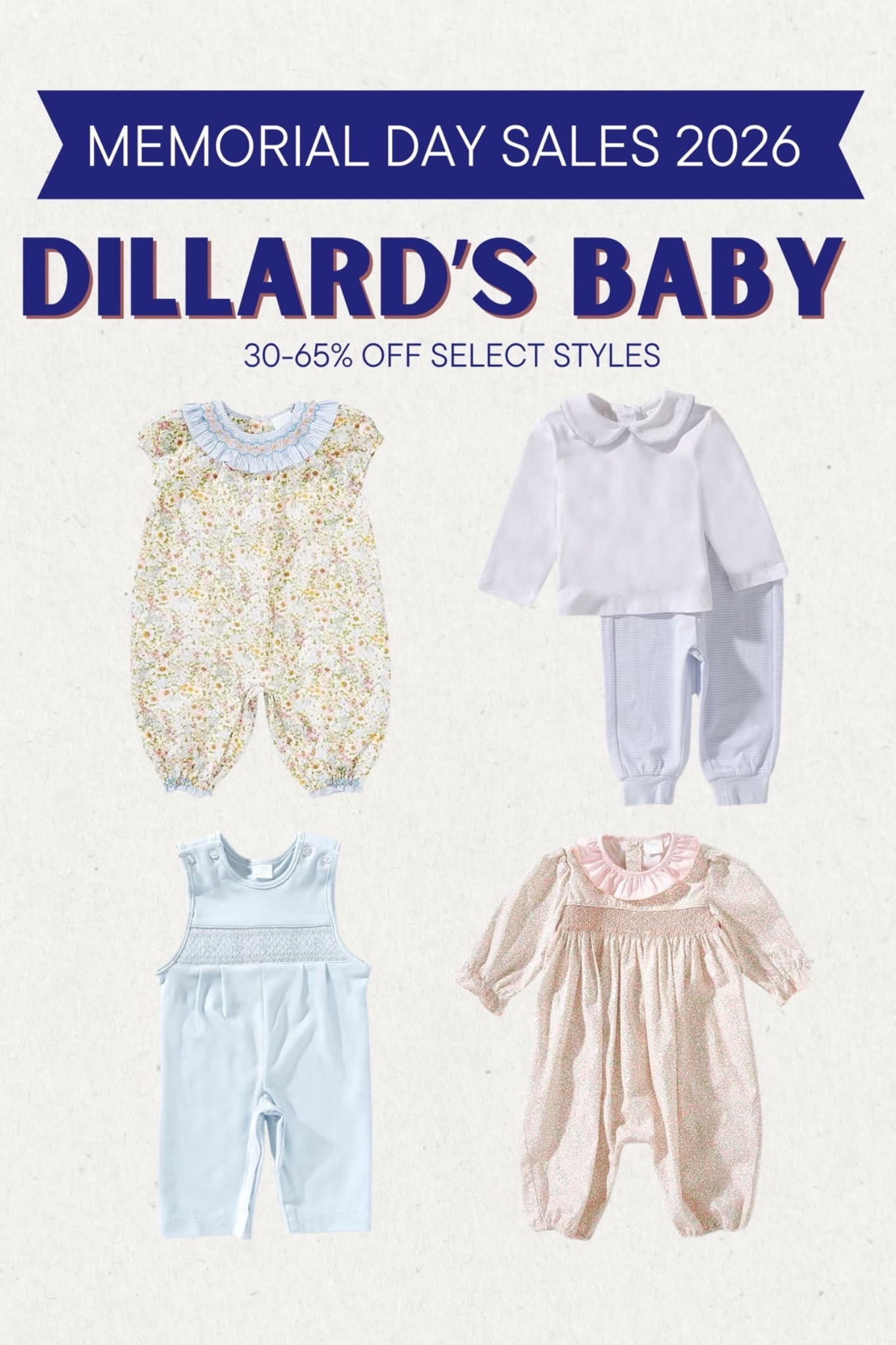 [5/21/26] 100% cotton options for baby on sale at @Dillards Inc. | obsessed with these cute styles 💓

#LTKSaleAlert #LTKBaby #LTKBump