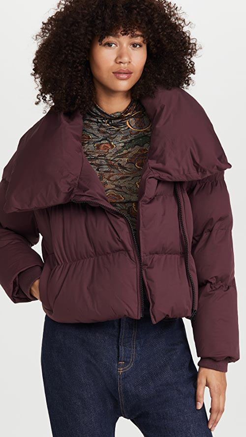 Asymmetrical Zip Puffer Jacket | Shopbop