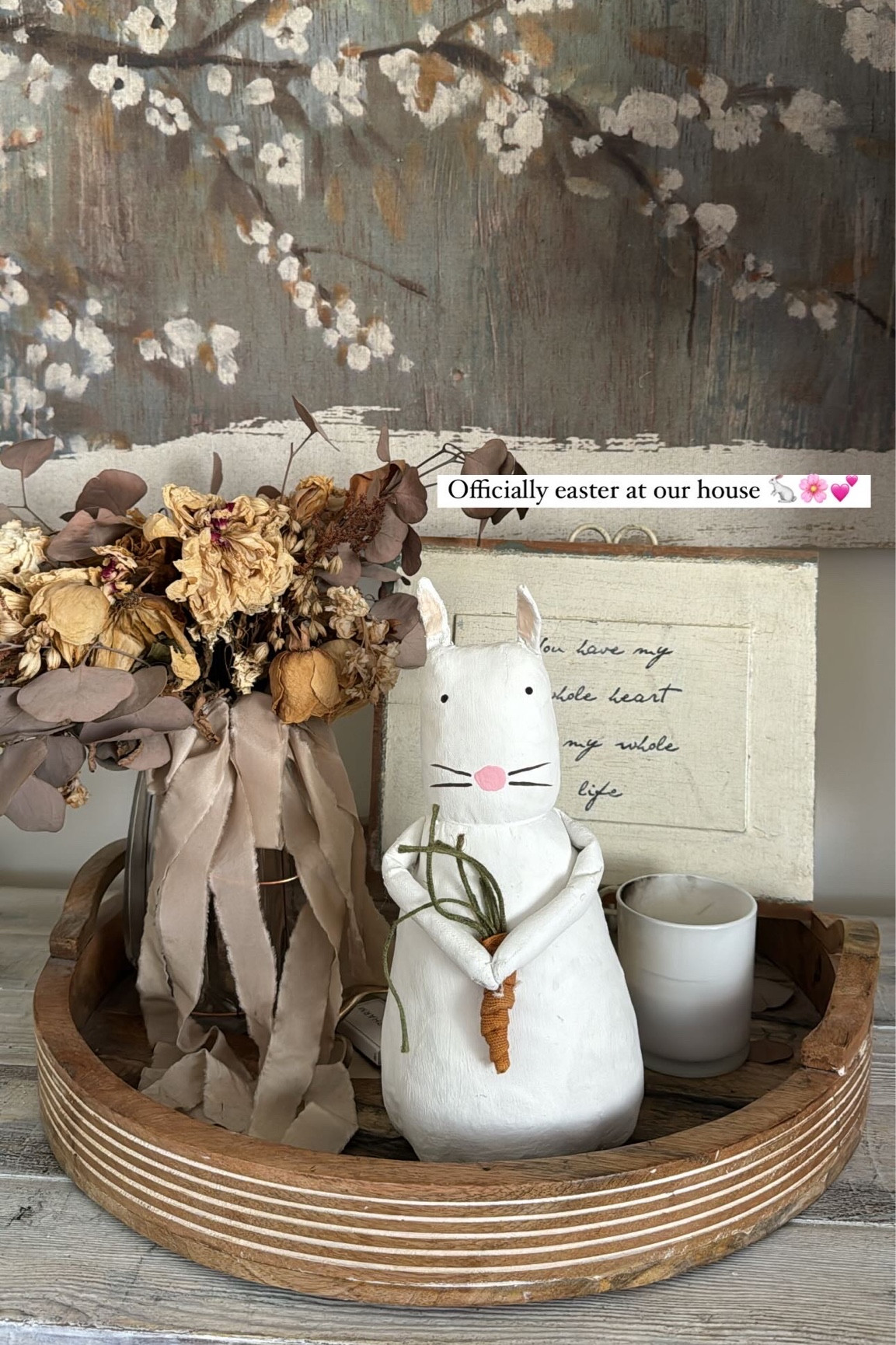 Sweetest little bunny to decorate for Easter 🐇🥕🧡

#LTKhome #LTKSeasonal #LTKSpringSale