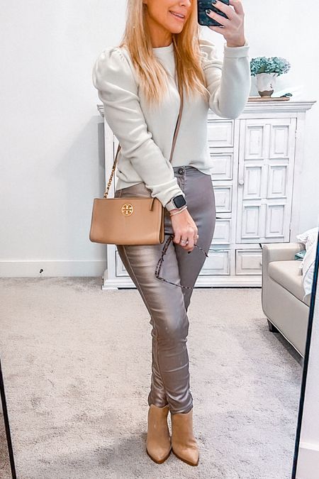 Metallic pants are back

See where you can find some to choose from  

#LTKstyletip