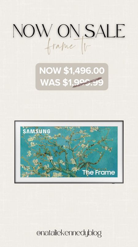 Frame TV- $500 off!