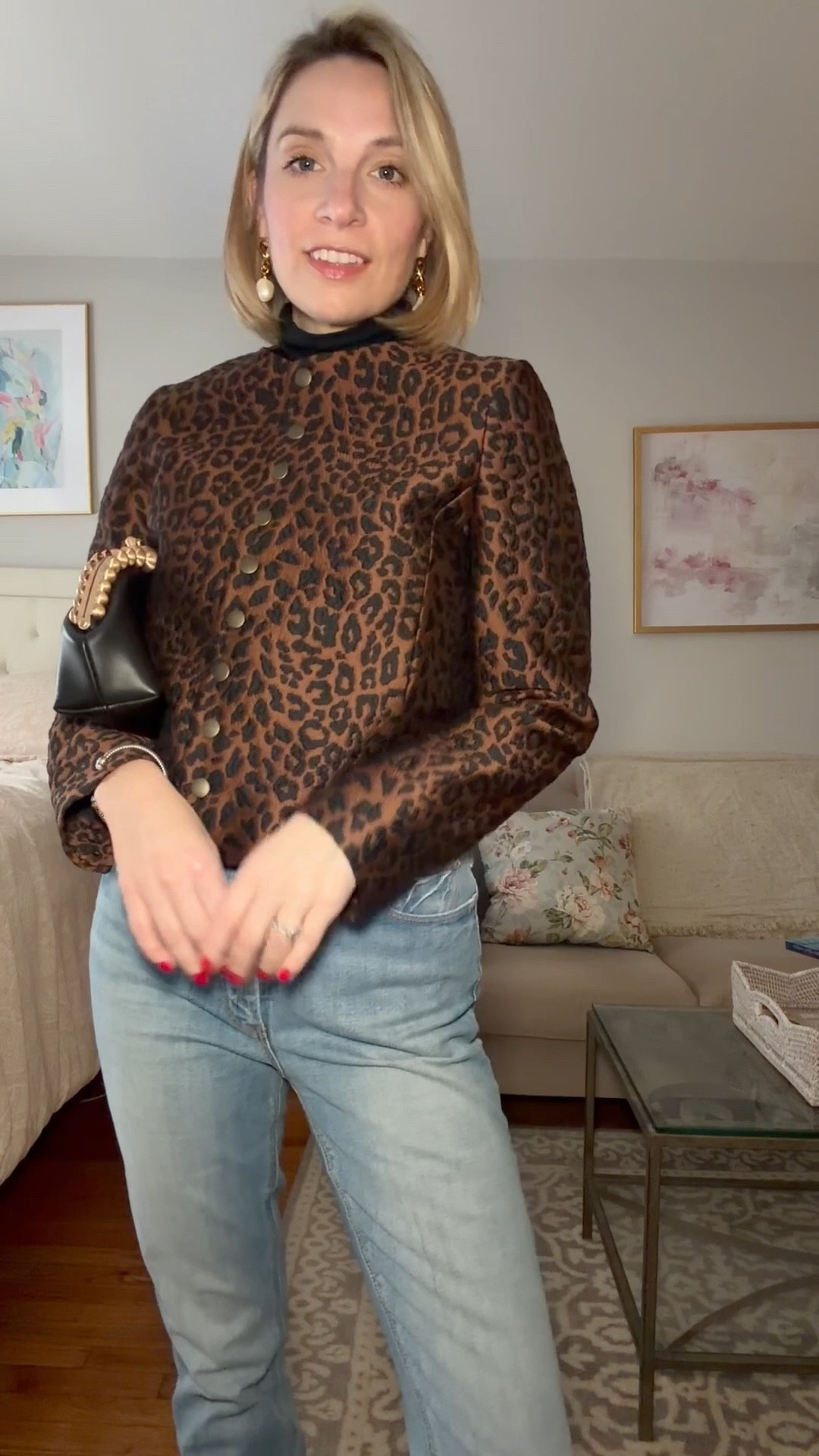 Winter outfit. Leopard jacket 

#LTKSeasonal #LTKgrwm #LTKootd