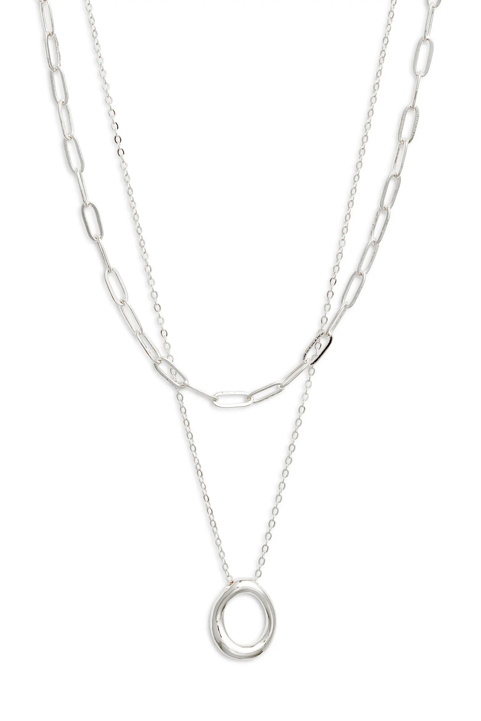 Nordstrom Demi Fine Paper Clip Pendant Necklace (Women) | Nordstrom | Nordstrom