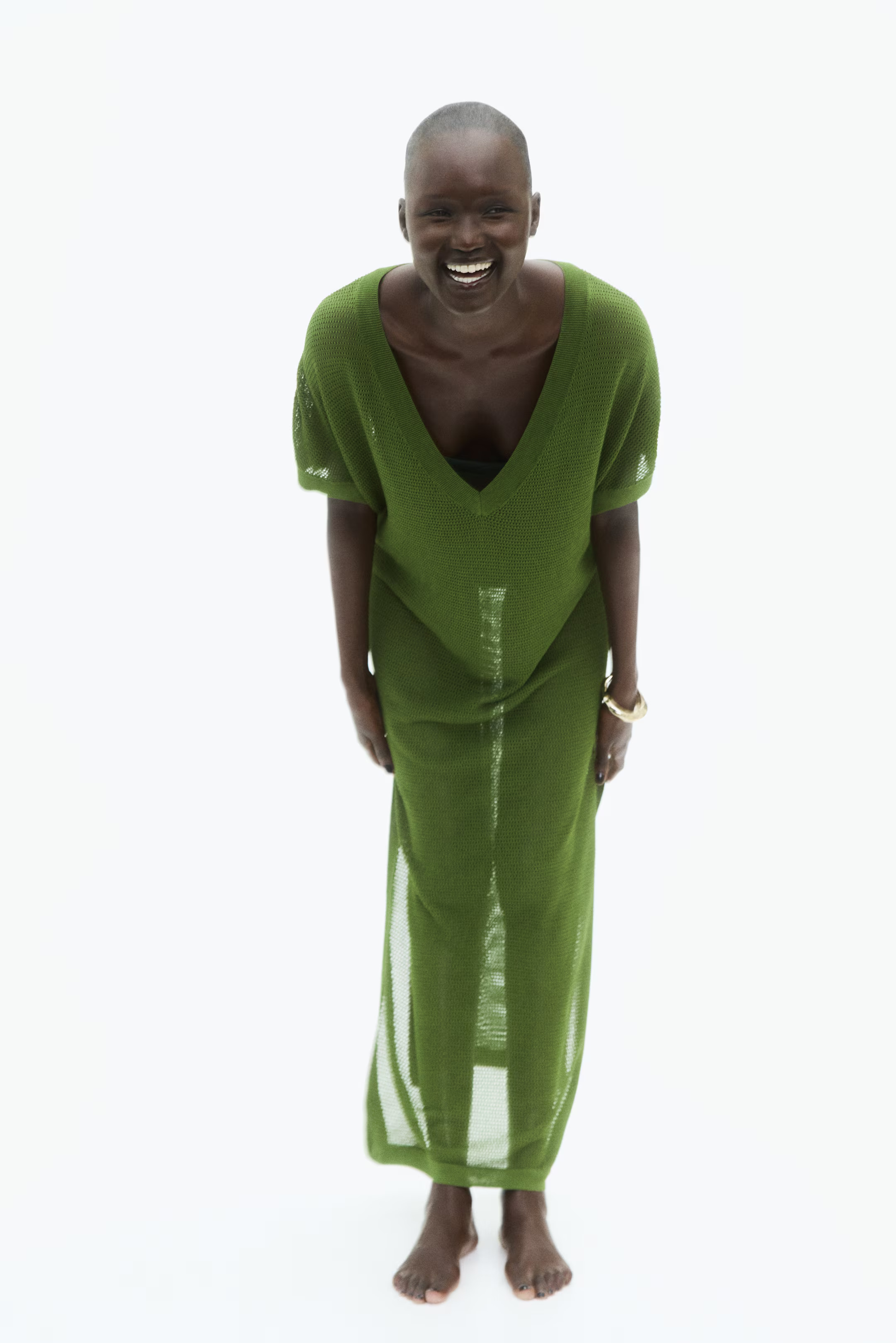 Pointelle-Knit Beach Dress | H&M (US + CA)