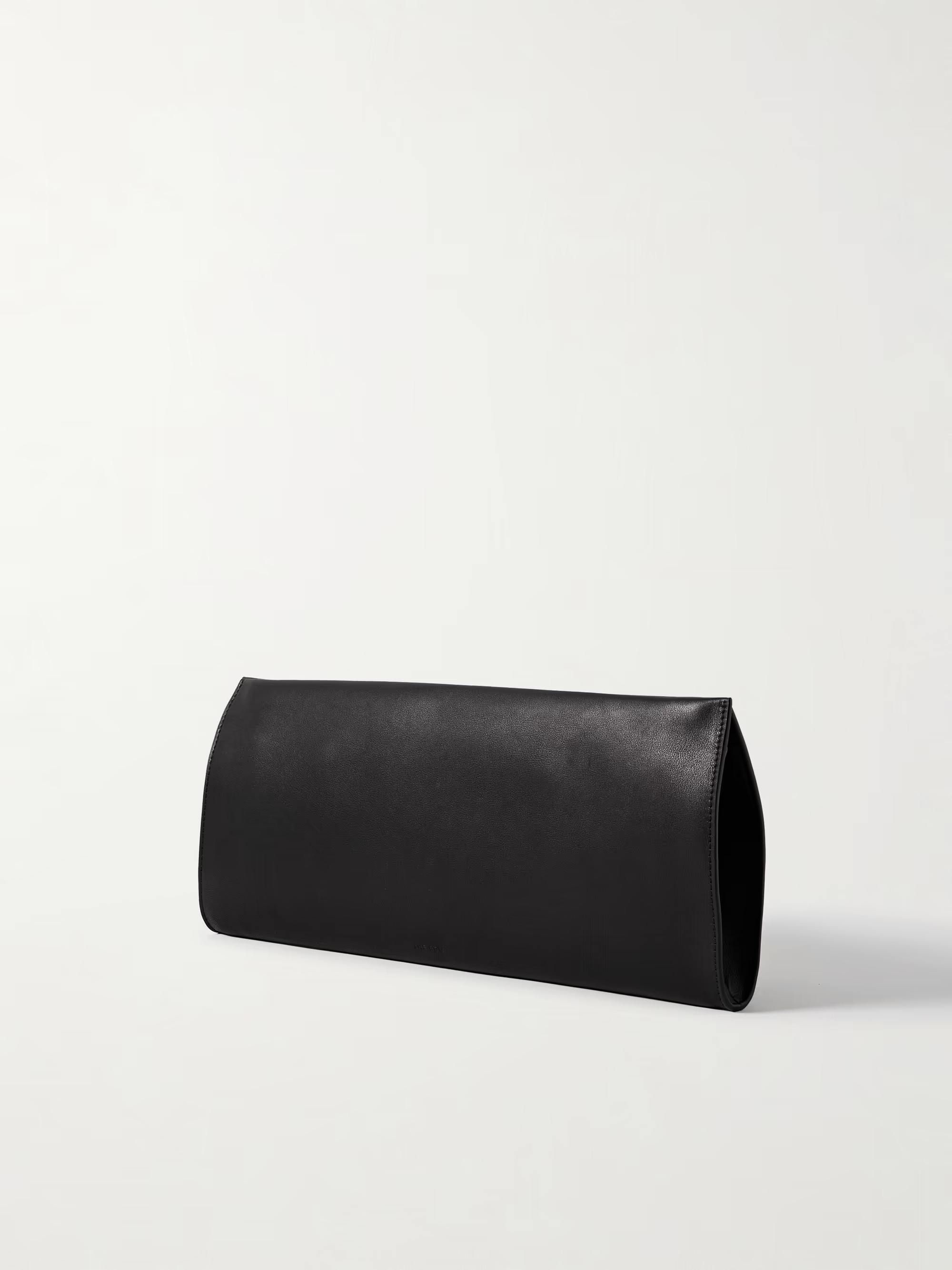 Flat leather clutch | NET-A-PORTER (US)