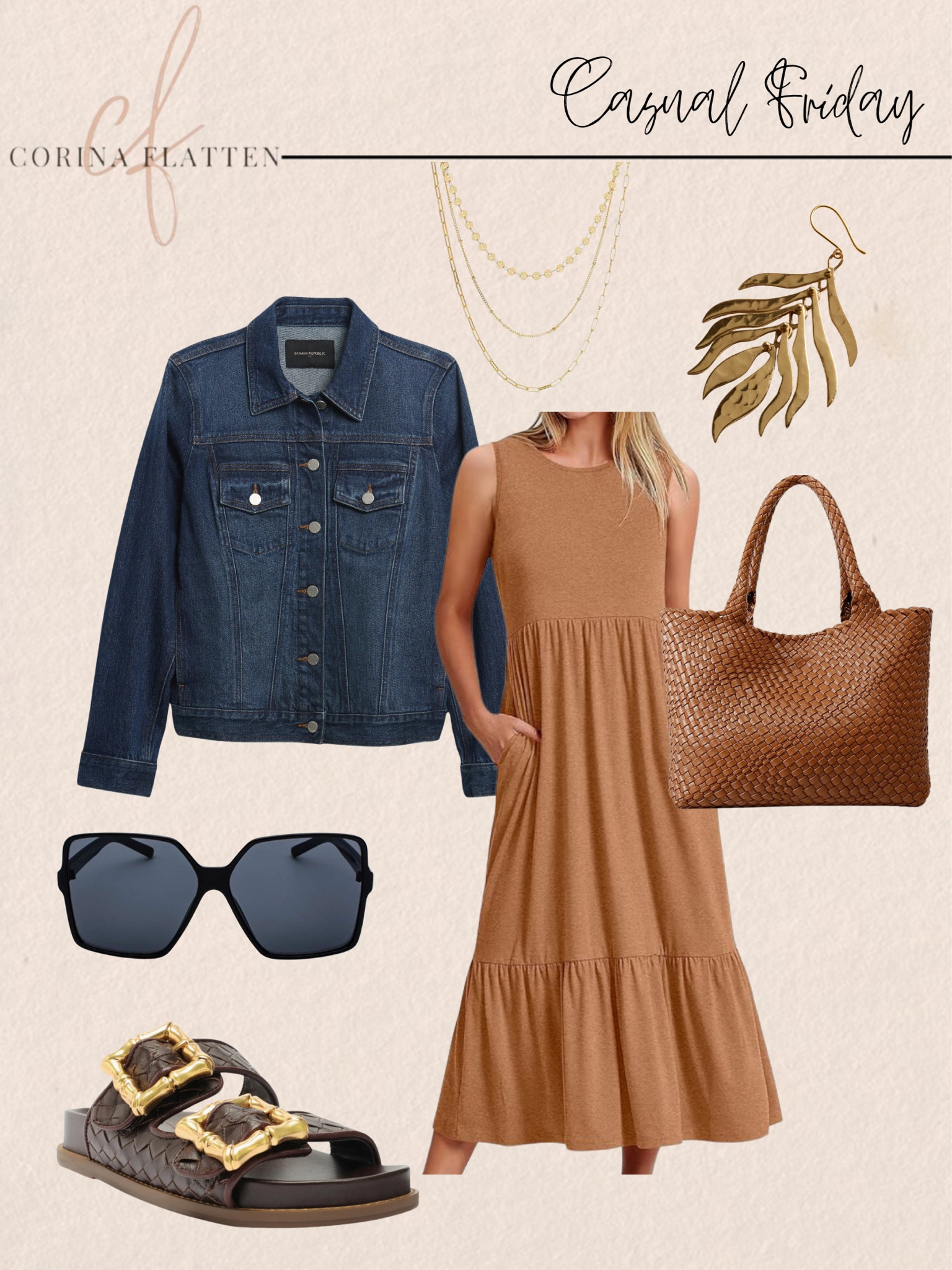 Casual Fridays call for a maxi dress, denim jacket and the cutest, comfy shoes imaginable!

Over 40 fashion/ affordable style / elevated chic / effortless style / spring fashion / weekend style / casual chic / style over 50/ 
Nordstrom/ J Crew/ Amazon

#LTKover40 #LTKstyletip #LTKfindsunder50