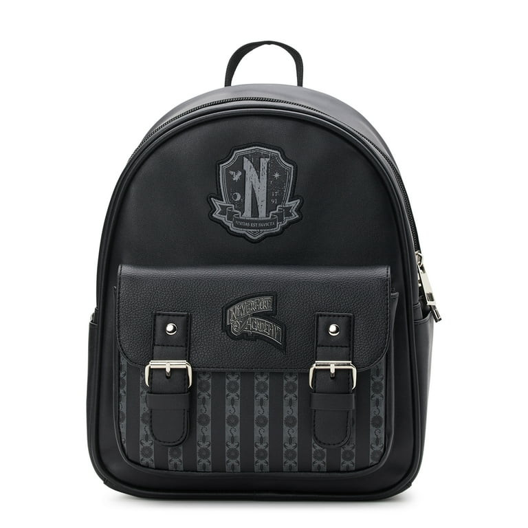 Wednesday Addams Women's Mini Backpack, Black - Walmart.com | Walmart (US)