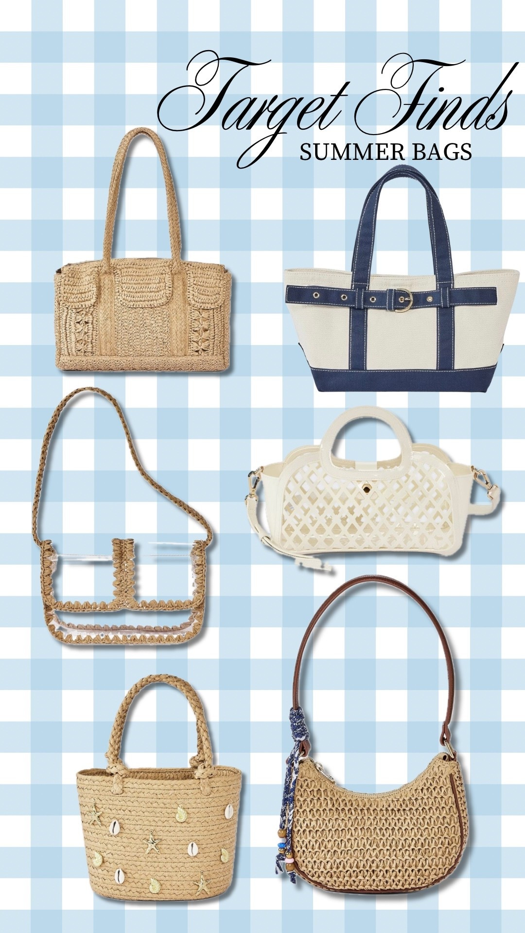 Summer bags at Target 30% off! 🐚👜

#LTKSaleAlert #LTKootd #LTKgrwm