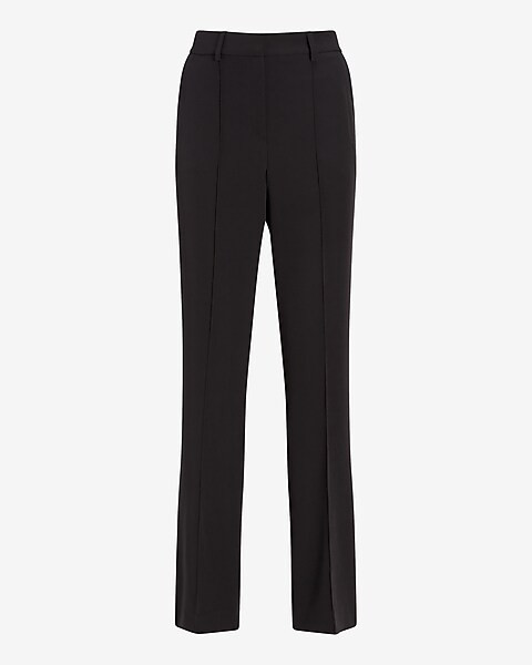 High Waisted Pintuck Trouser Pant | Express