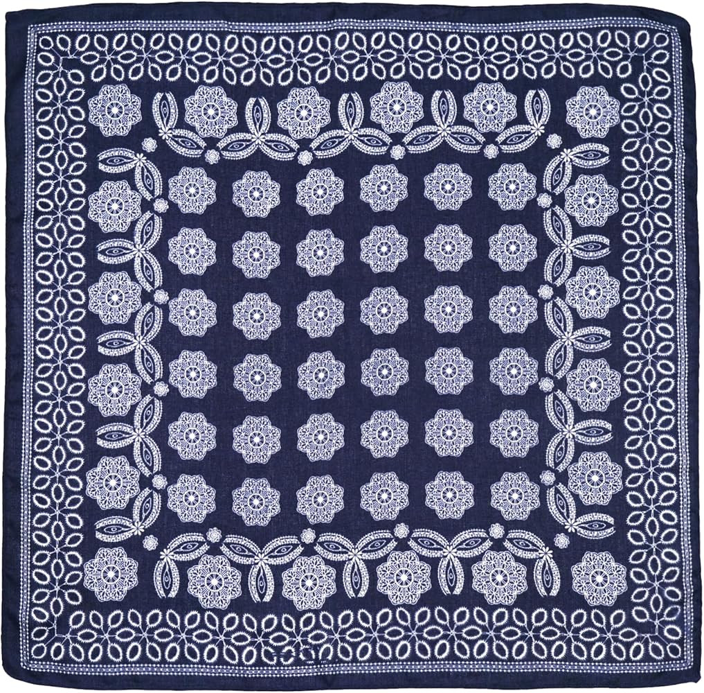 Scarf for Women, 27"x27" Large Bandana Scarf, Neck/Hair/Head Scarf for Women | Amazon (US)