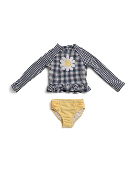 Toddler Girls 2pc Rash Guard Suit | TJ Maxx