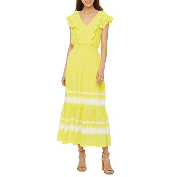 Danny & Nicole Sleeveless Tie Dye Maxi Dress | JCPenney