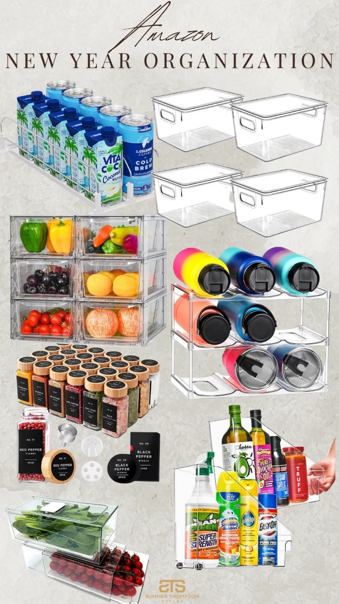 New year organization from Amazon! 

Clear. Acrylic. Storage. Organization finds. Home favorites. Trending. Best sellers. Viral. Affordable. Must haves  

#LTKFindsUnder100 #LTKHome #LTKSeasonal