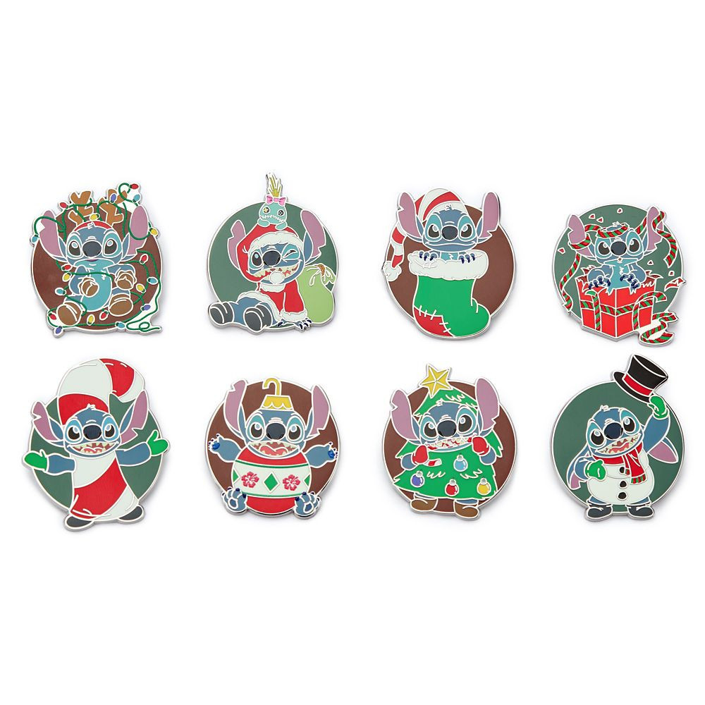 Stitch ''Merry Stitchmas'' Holiday Mystery Pin Blind Pack Lilo & Stitch Official shopDisney | Disney Store