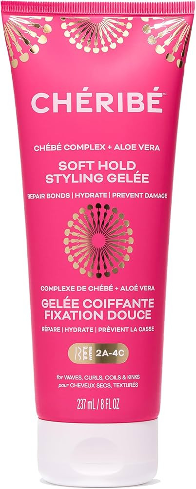 Cheribe Soft Hold Styling Gelee with 100% Chebe Complex + Aloe Vera, Curl Defining, Hydrating & S... | Amazon (US)
