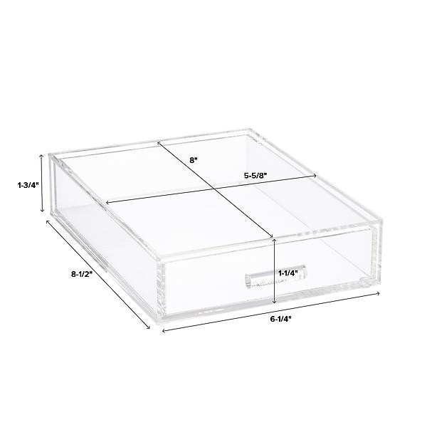 Luxe Acrylic Makeup Storage Kit | The Container Store