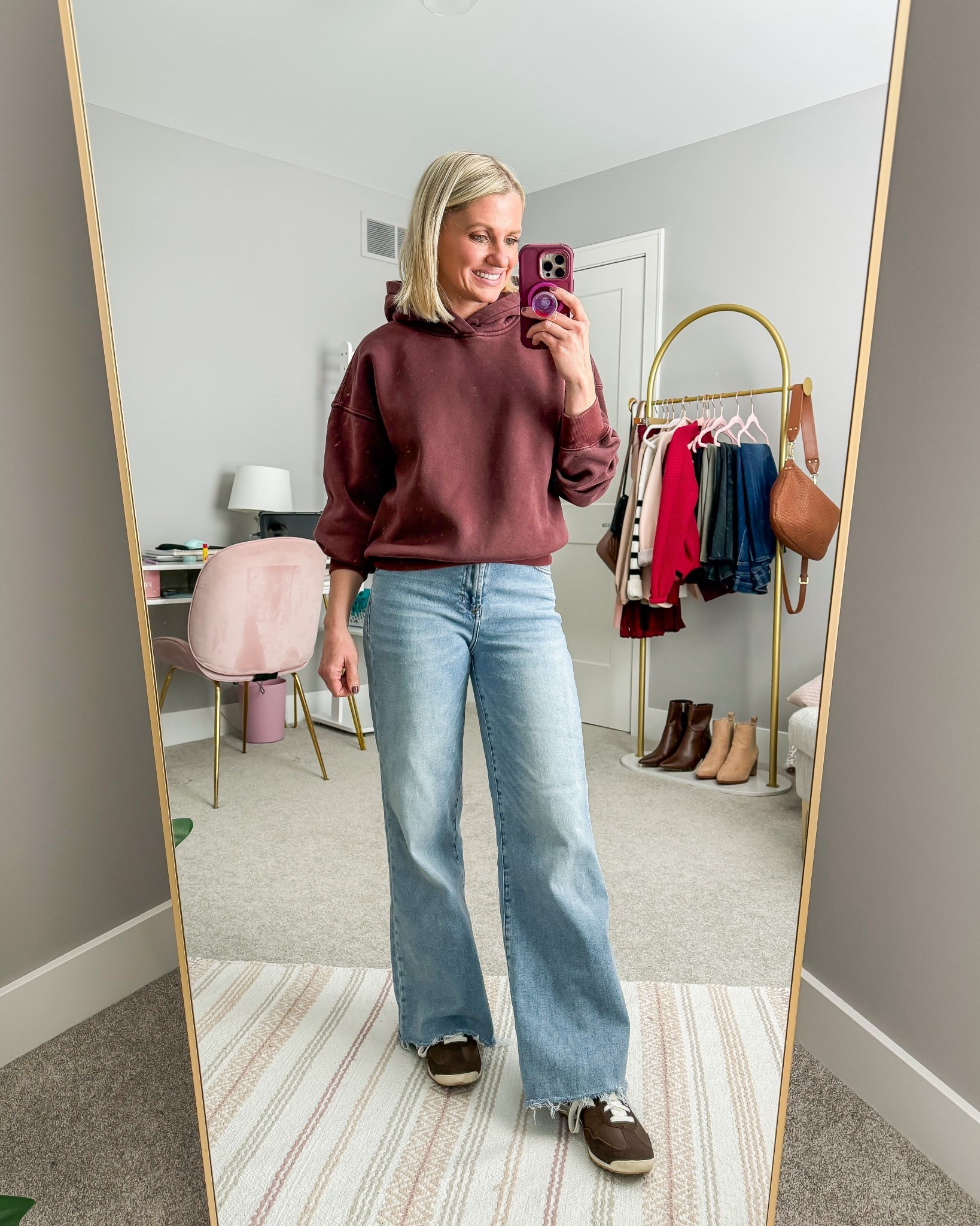 What I wore this week! My hoodie sweatshirt is on sale! 
Sweatshirt- small
Jeans- 25 code: katie15

#LTKPetite #LTKOver40 #LTKootd