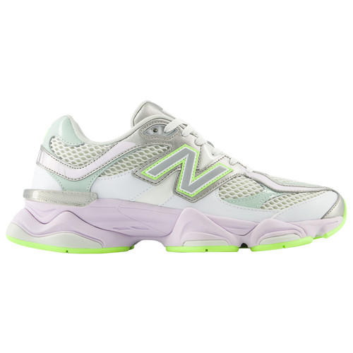 New Balance Womens 9060 - Running Shoes White/Silver/Purple Size 06.5 | Foot Locker (US)
