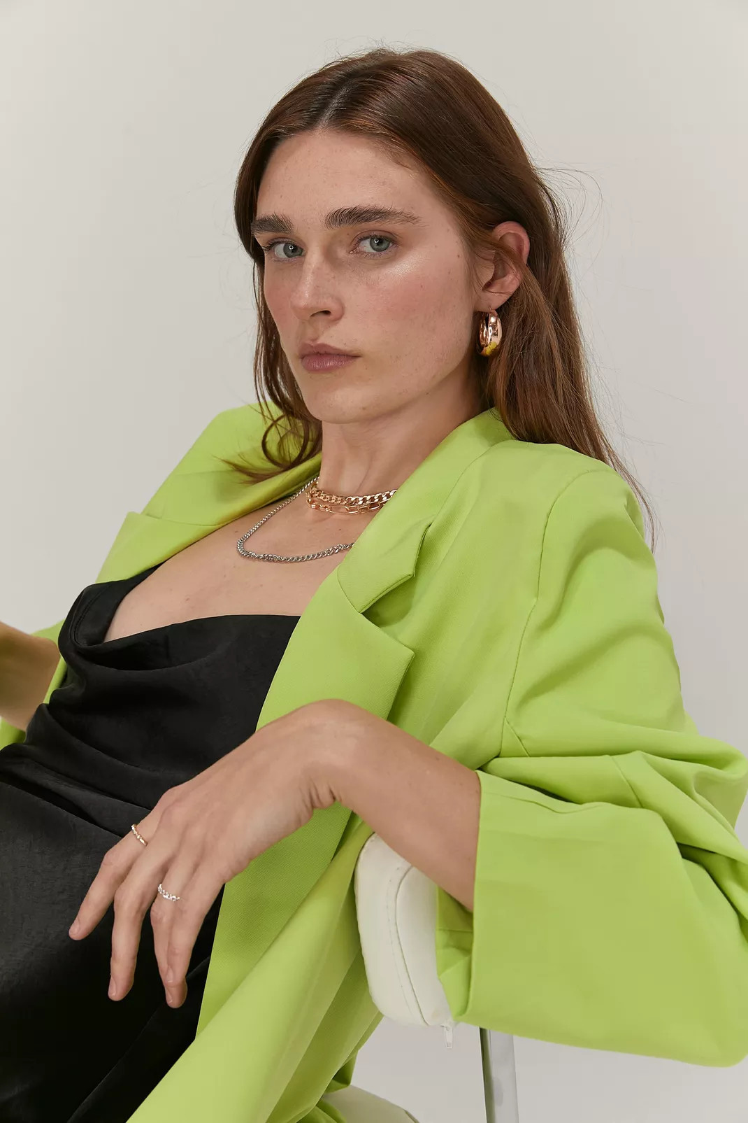 Oversized Shoulder Padded Single Breasted Blazer | Nasty Gal (US)