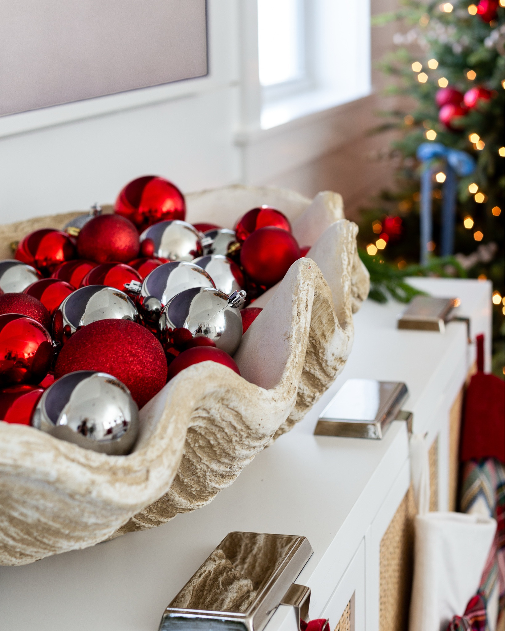 Make your everyday decor work for the holidays by adding ornaments or a bow! And now that @Wayfair has EXTENDED their Black Friday sale, you can get some of my everyday and seasonal favorites on sale! Get up to 80% off and free shipping for a limited time which includes discounts on some of my favorite categories like up to 80% off area rugs, up to 65% off bedroom furniture, up to 55% off seasonal decor, up to 65% off lighting, and so much more!
Linking my oversized clamshell, ornaments, and rattan cabinet,as well as all my favorite sale finds! #wayfairpartner #wayfair #ltkhome #ltkholiday #ltksalealert #ltkfindsunder100 #ltkfindsunder50

#LTKSaleAlert #LTKHome #LTKHoliday