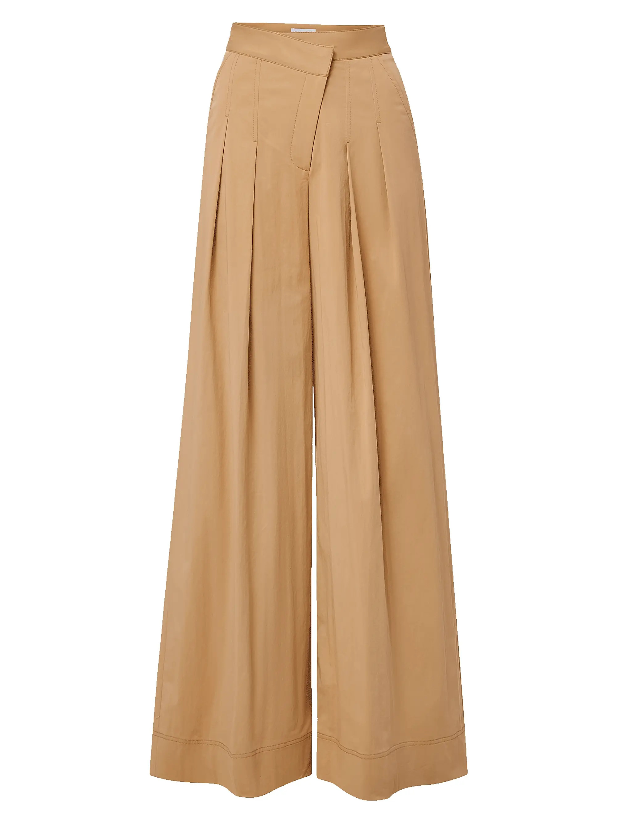 Veronica Beard Heron Pleated Wide-Leg Pants | Saks Fifth Avenue | Saks Fifth Avenue
