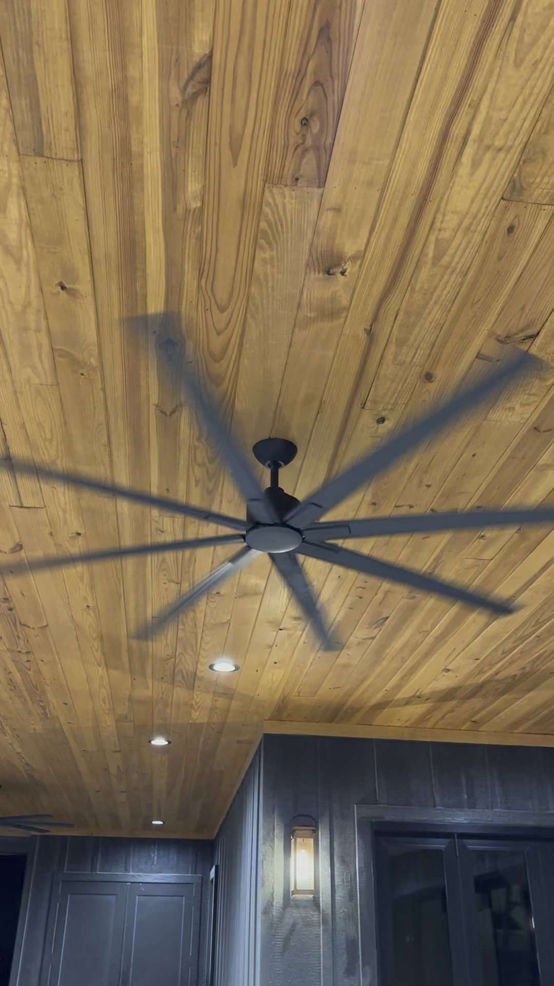 Excuse the dust all over the house but we are very much under construction :-) But want to share this ceiling fan info with you as a few have asked! All the ceiling fans in and outside our house are by Minka. This one is the 65 inch outdoor fan and I’m using it both indoors and out.  Mine have no lighting kit but it’s available with lights if that’s what you need 🖤 🥰

#LTKhome #LTKVideo