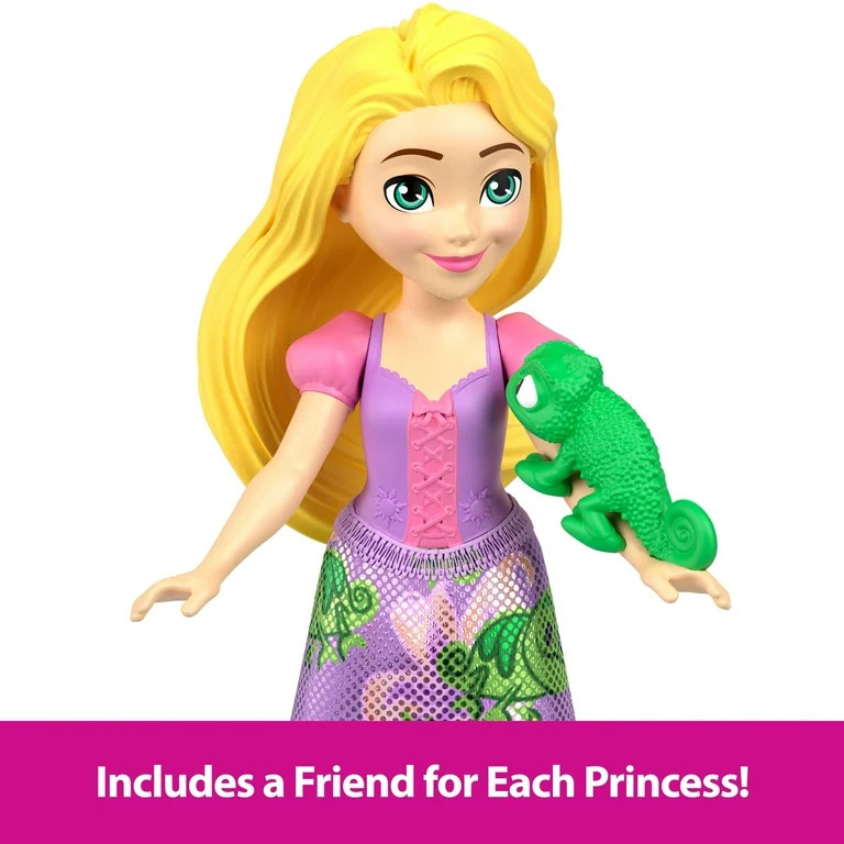 Disney Princess & Friends Set with 5 Small Dolls in Sparkling Outfits & 5 Friend Figures | Walmart (US)